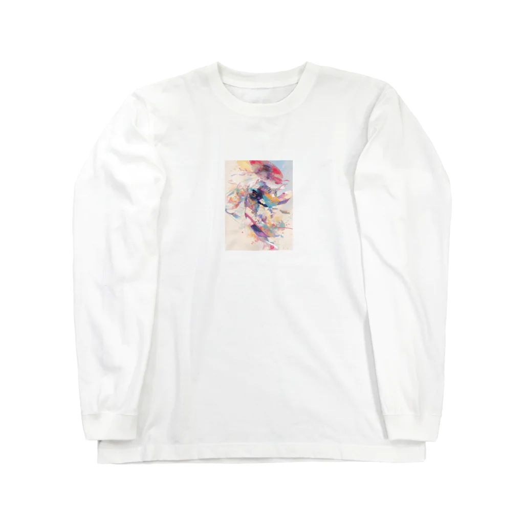 AQUAMETAVERSEの日本舞踊　なでしこ1478 Long Sleeve T-Shirt