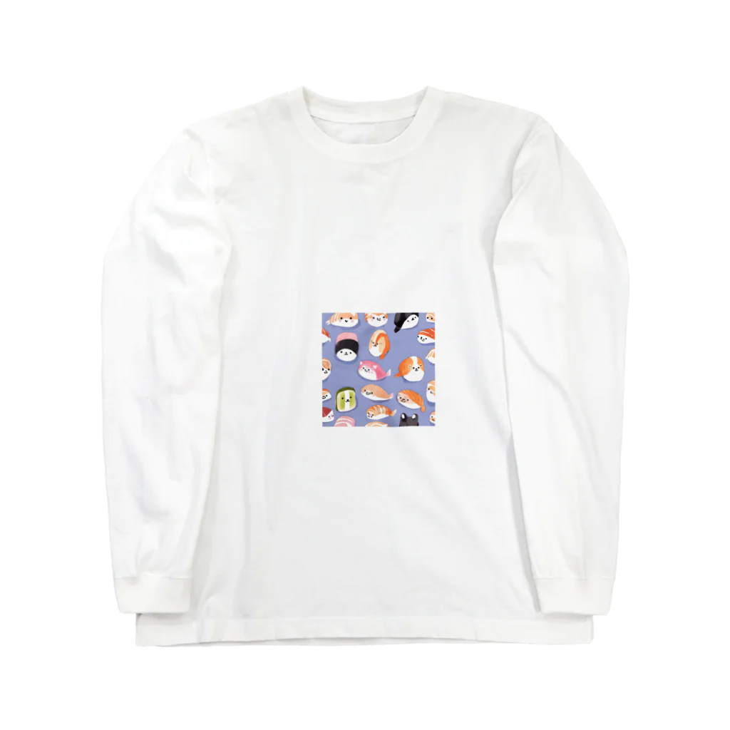 りほまるの店のあにまる寿司 Long Sleeve T-Shirt