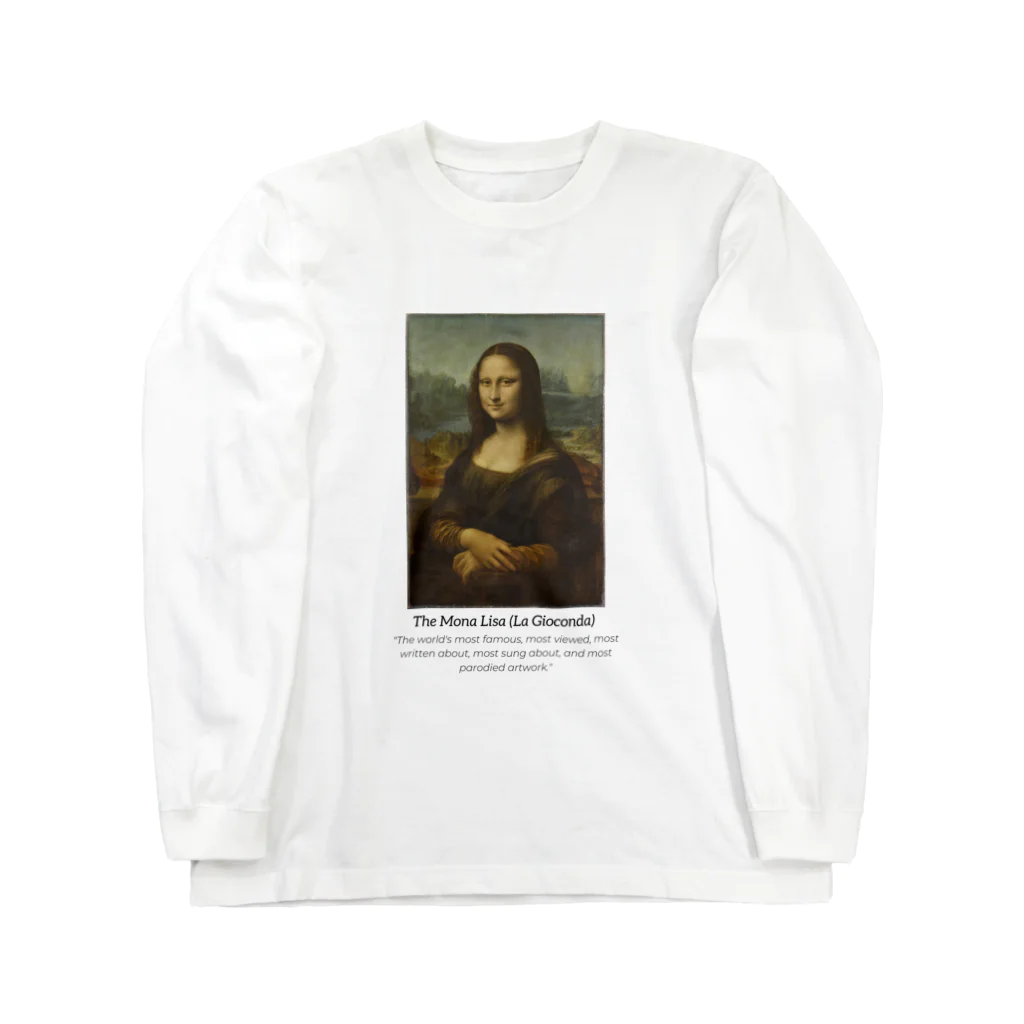 Ｘ-ＣＡＮＶＡＳのモナ・リザ Long Sleeve T-Shirt