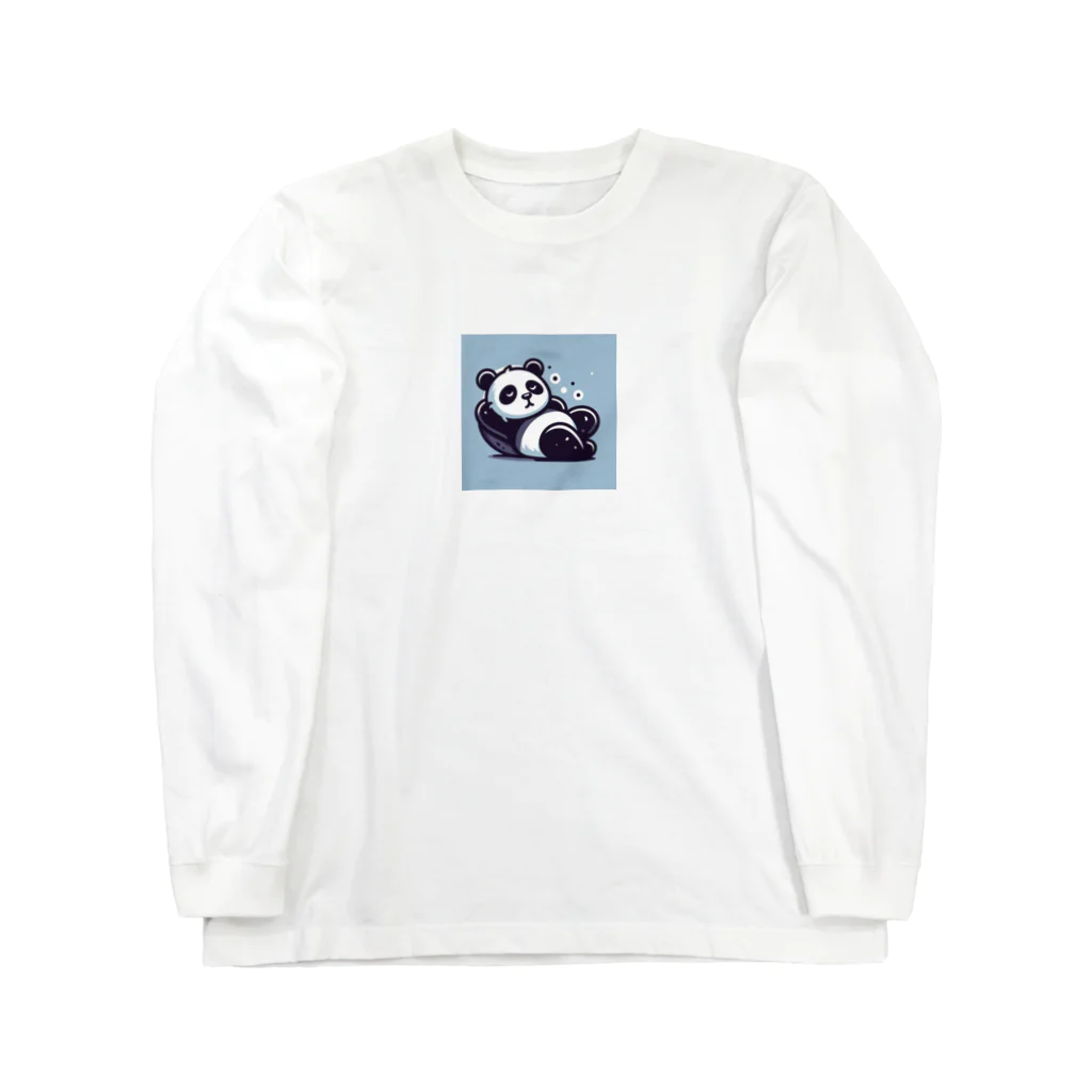 IMAOKA-RYOのふわふわのパンダ Long Sleeve T-Shirt