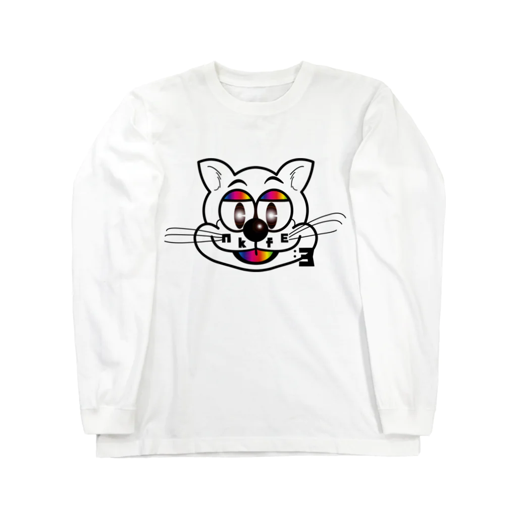 NKFE3のNKFEオリジナルキャット ロングスリーブTシャツ