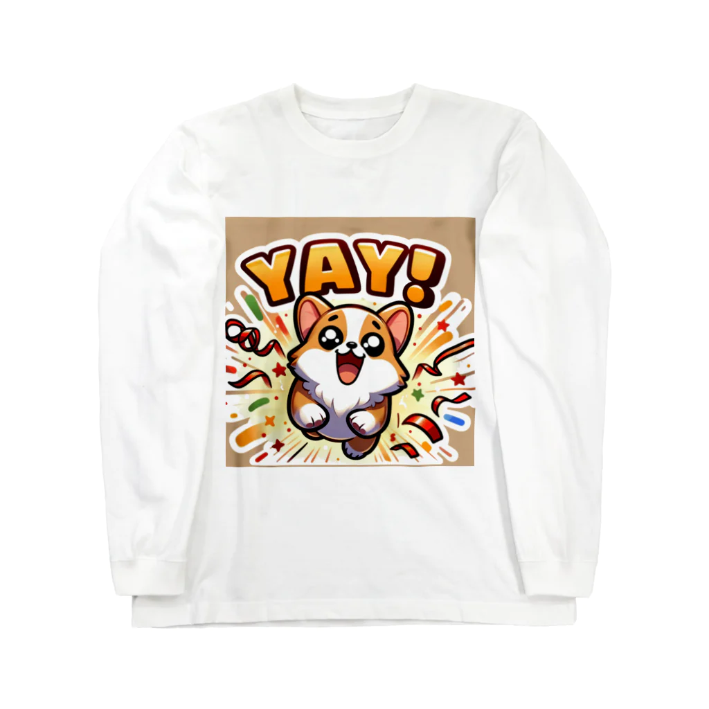 keikei5の超キュートな柴犬 Long Sleeve T-Shirt