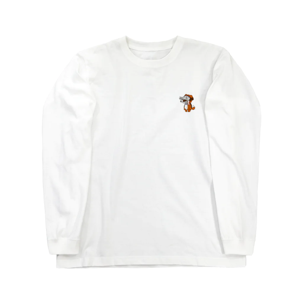 mr_Muscariの干支No.11　パリピドッグ Long Sleeve T-Shirt