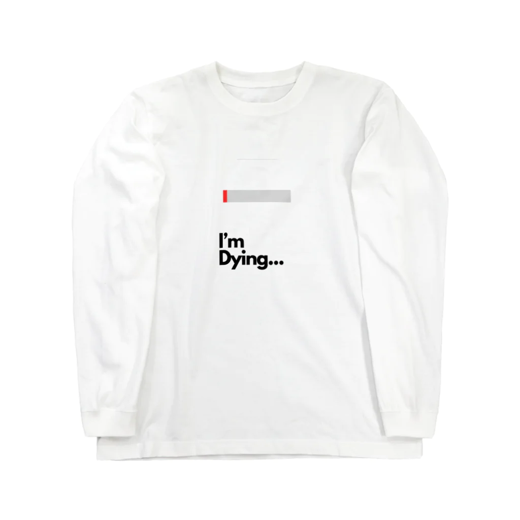 Sounds Focus&RelaxのMy Status(Dying) Long Sleeve T-Shirt