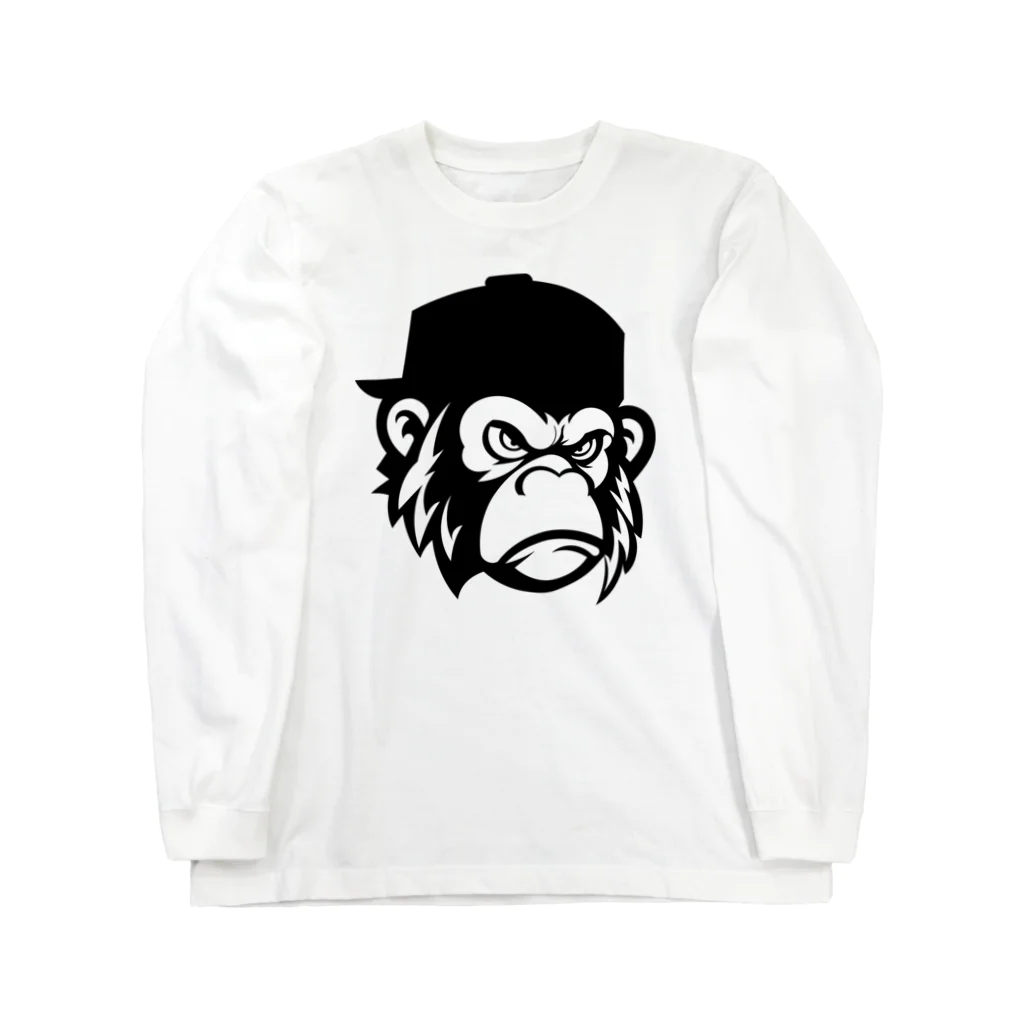 Omiya_ JAP_038のRCW_Gorilla_b ロングスリーブTシャツ