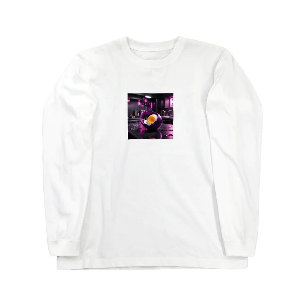 エイリアンストアの宇宙人が作ったゆで卵 Long Sleeve T-Shirt