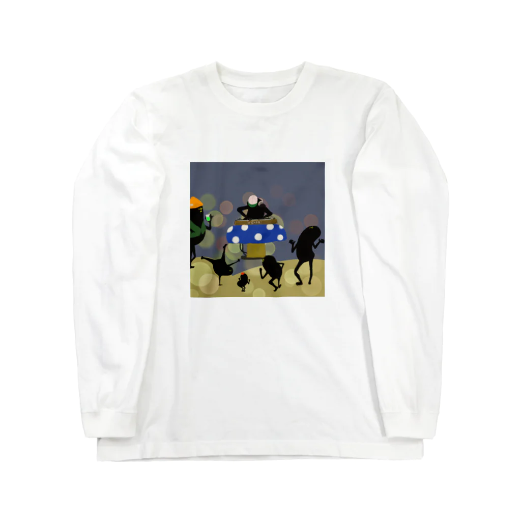 もじゃの店のダンスもじゃ Long Sleeve T-Shirt