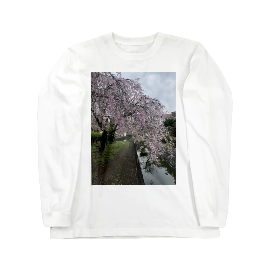 saitama-eit88の川桜 Long Sleeve T-Shirt