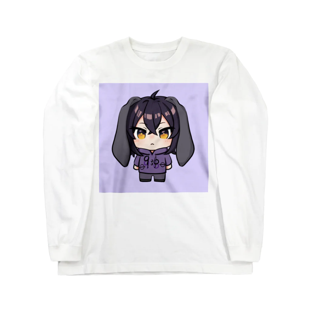 atto_almondのクロミミちゃん ロングスリーブTシャツ