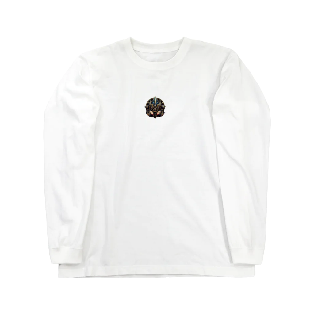 AREUSのAIが作った軍隊ロゴ Long Sleeve T-Shirt