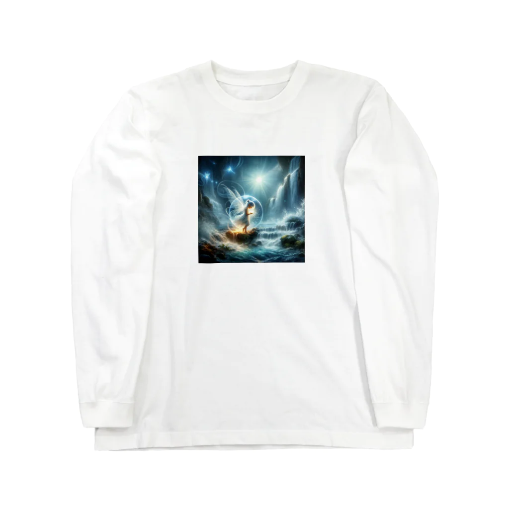 太陽の手の水の妖精 Long Sleeve T-Shirt