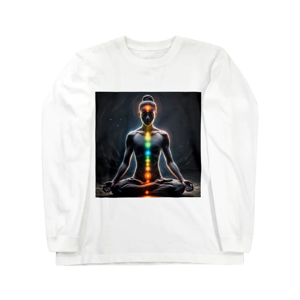 ChakraChicのChakraChic ZAZEN Long Sleeve T-Shirt