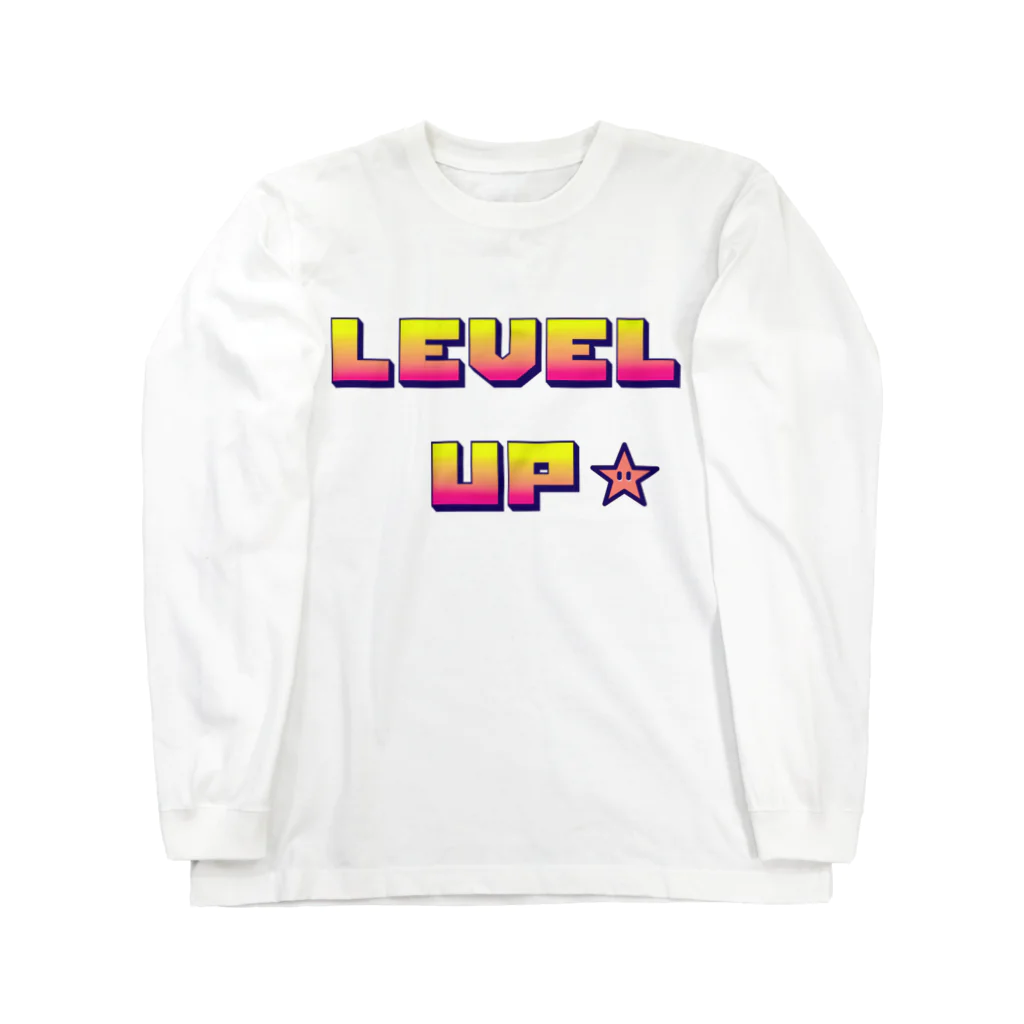 designerk　ＧＰのレベルアップ　Level up　オタク ロングスリーブTシャツ