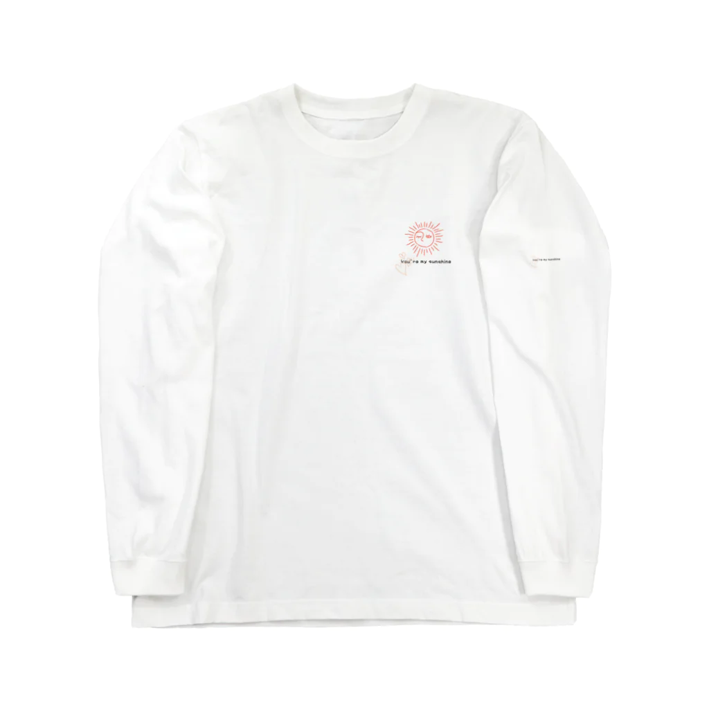 happy-comの太陽とハート　 Long Sleeve T-Shirt