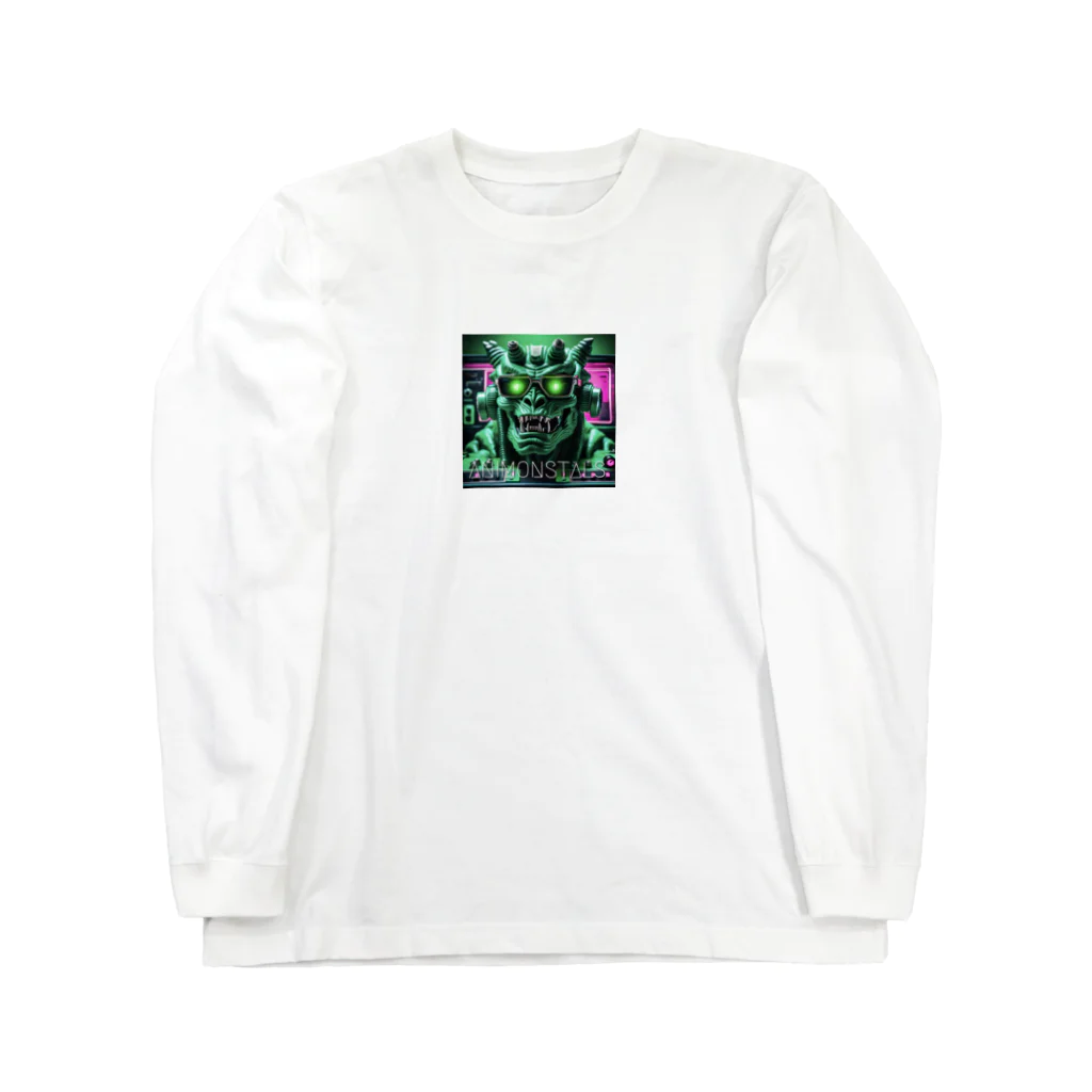 ANIMONSTALSのグリーン・モンスタル@tコックピット Long Sleeve T-Shirt