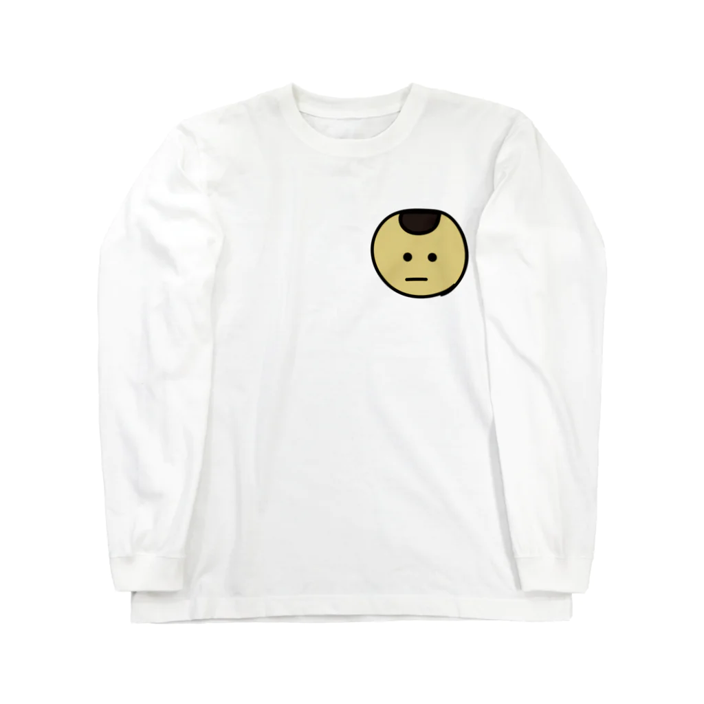 テムテムアニメの滝（ワンポイント） Long Sleeve T-Shirt