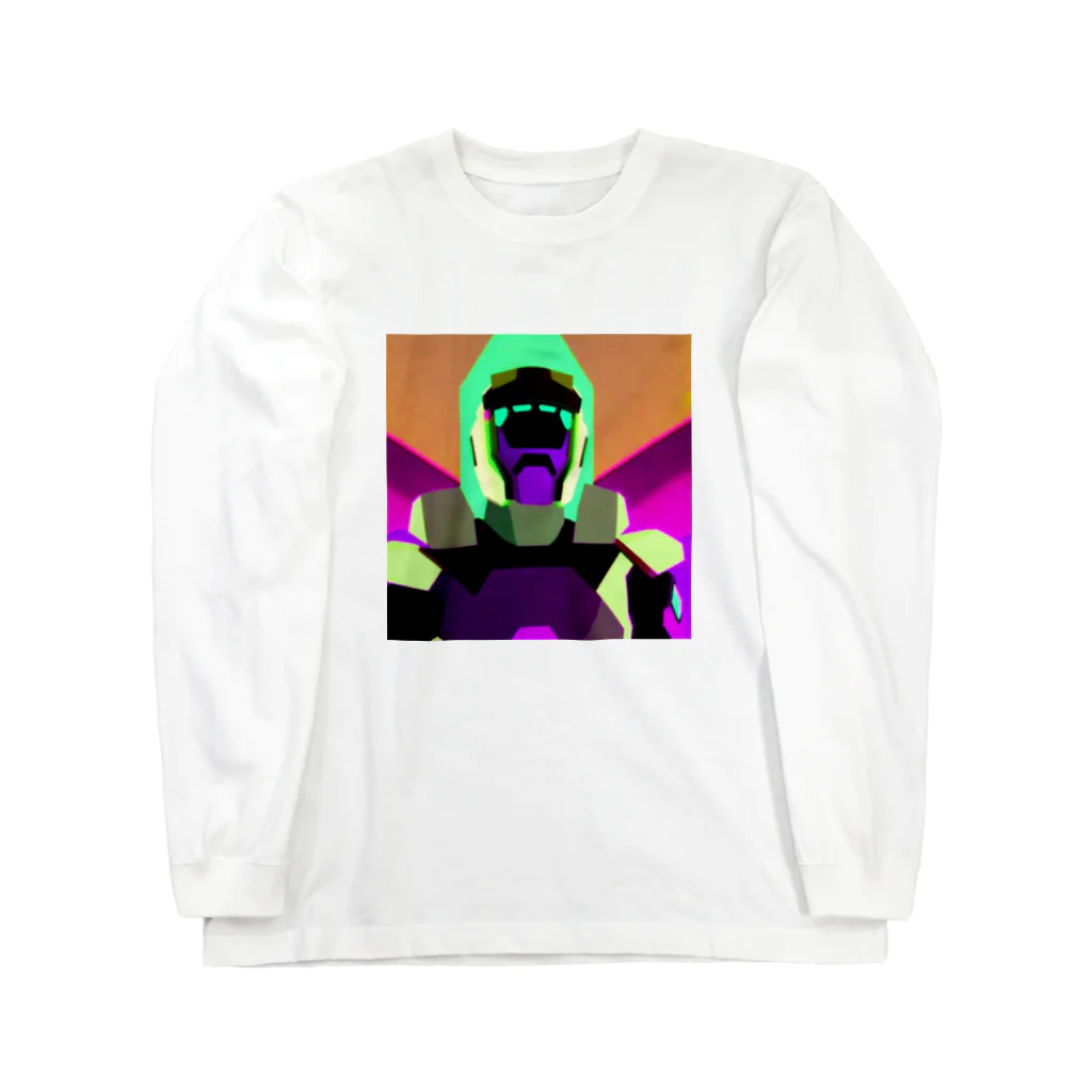 cyborg_dot_comのキョピ ロングスリーブTシャツ