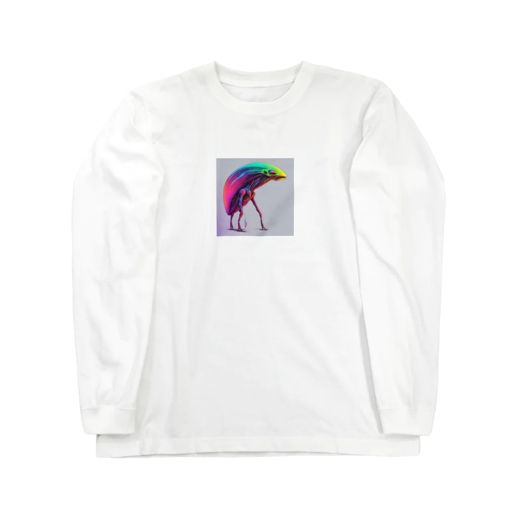 mochi-mameの宇宙人のペット Long Sleeve T-Shirt