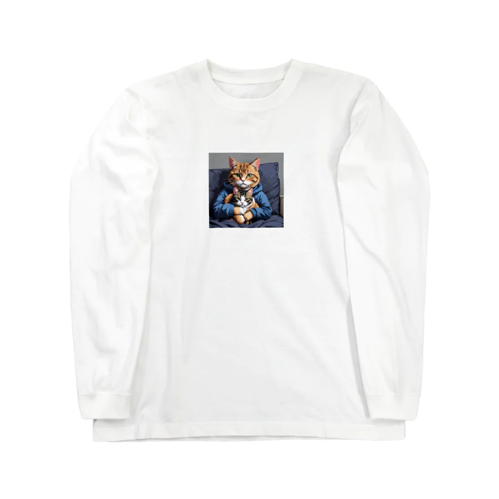 golkichiの猫to猫 ロングスリーブTシャツ