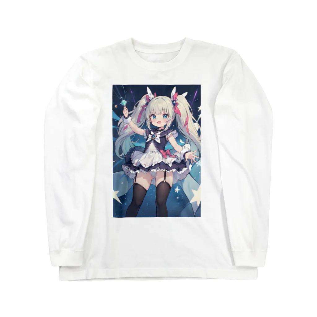 sion1010の魔法少女オリジナル ロングスリーブTシャツ