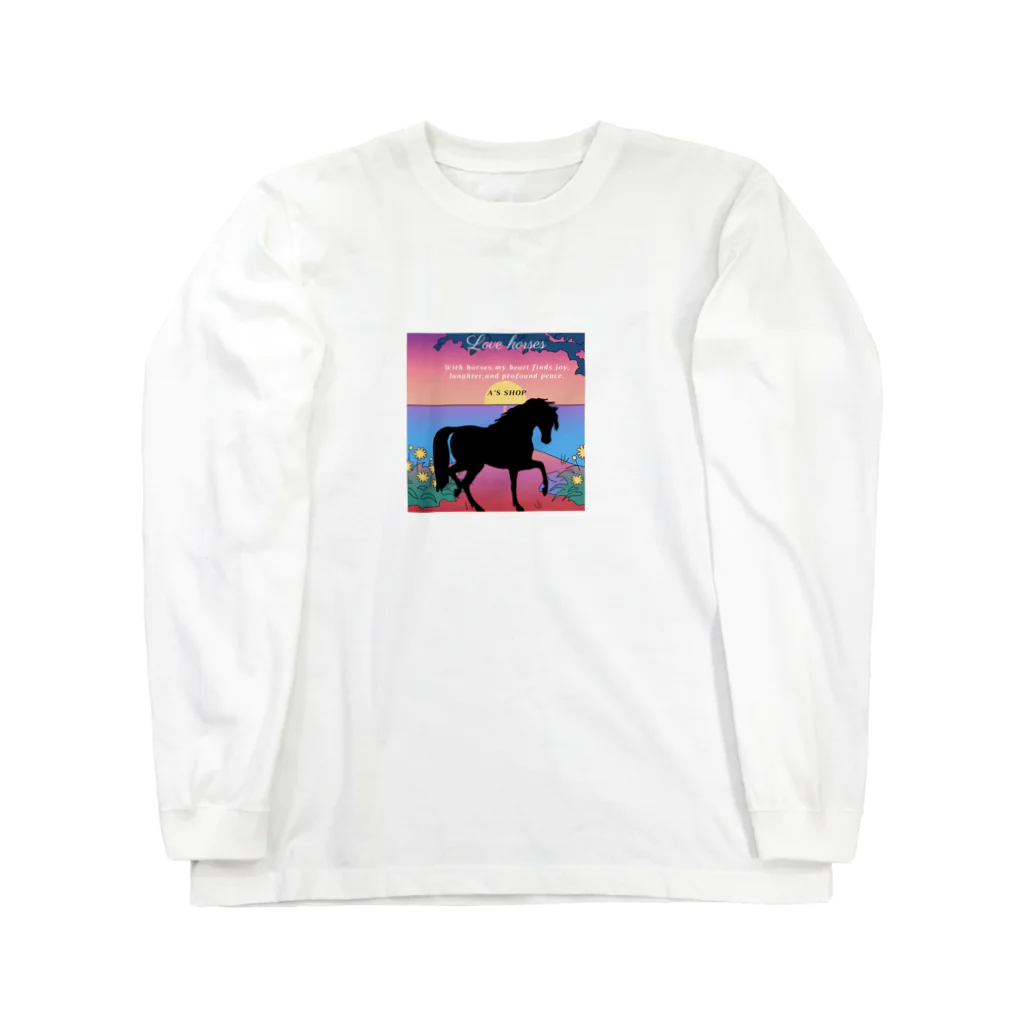 A'S  SHOPのJANETのSunset Long Sleeve T-Shirt