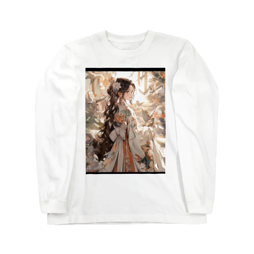 AQUAMETAVERSEの東洋のお姫様　なでしこ1478 Long Sleeve T-Shirt