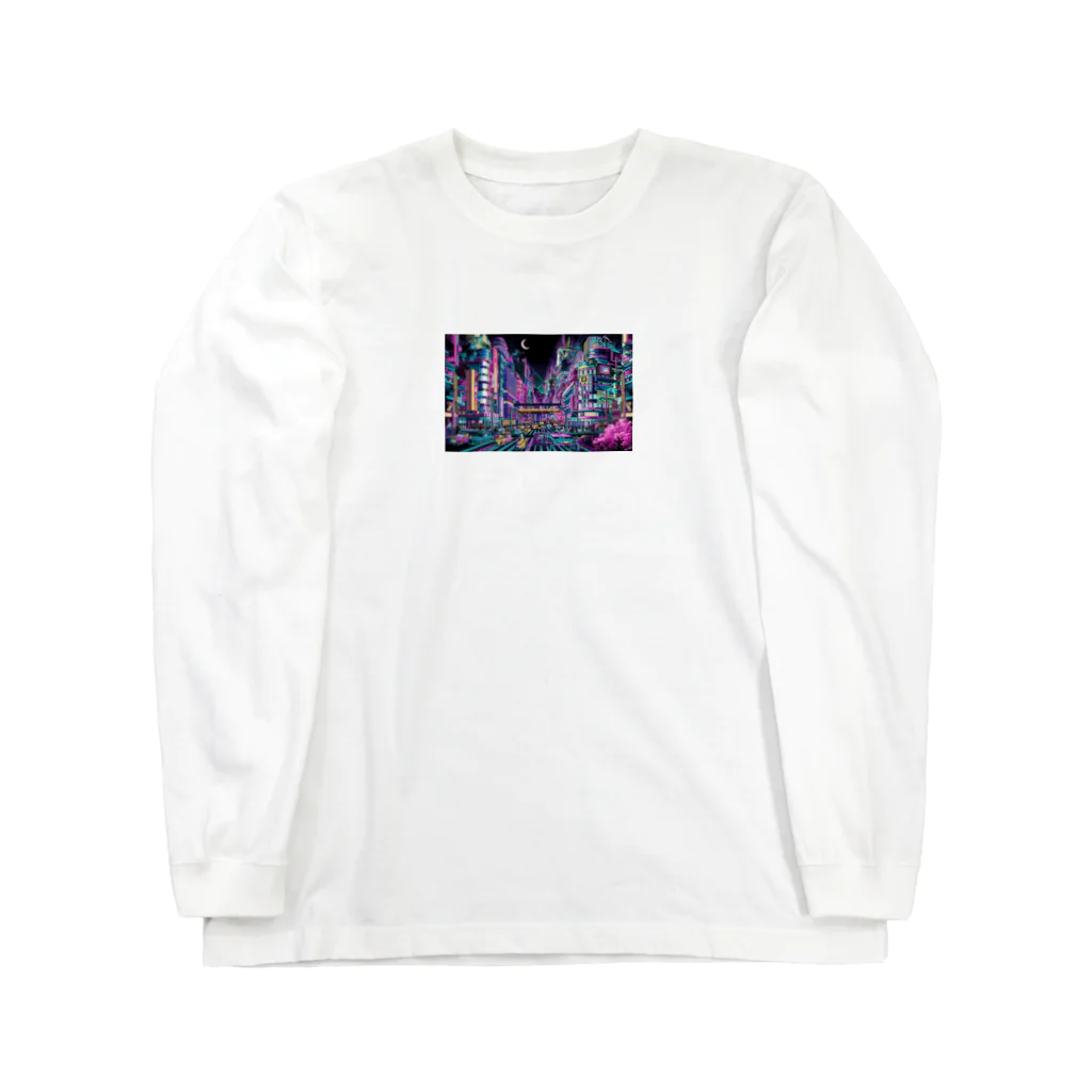 かてこの洋服販売所のNeon Tokyou Long Sleeve T-Shirt