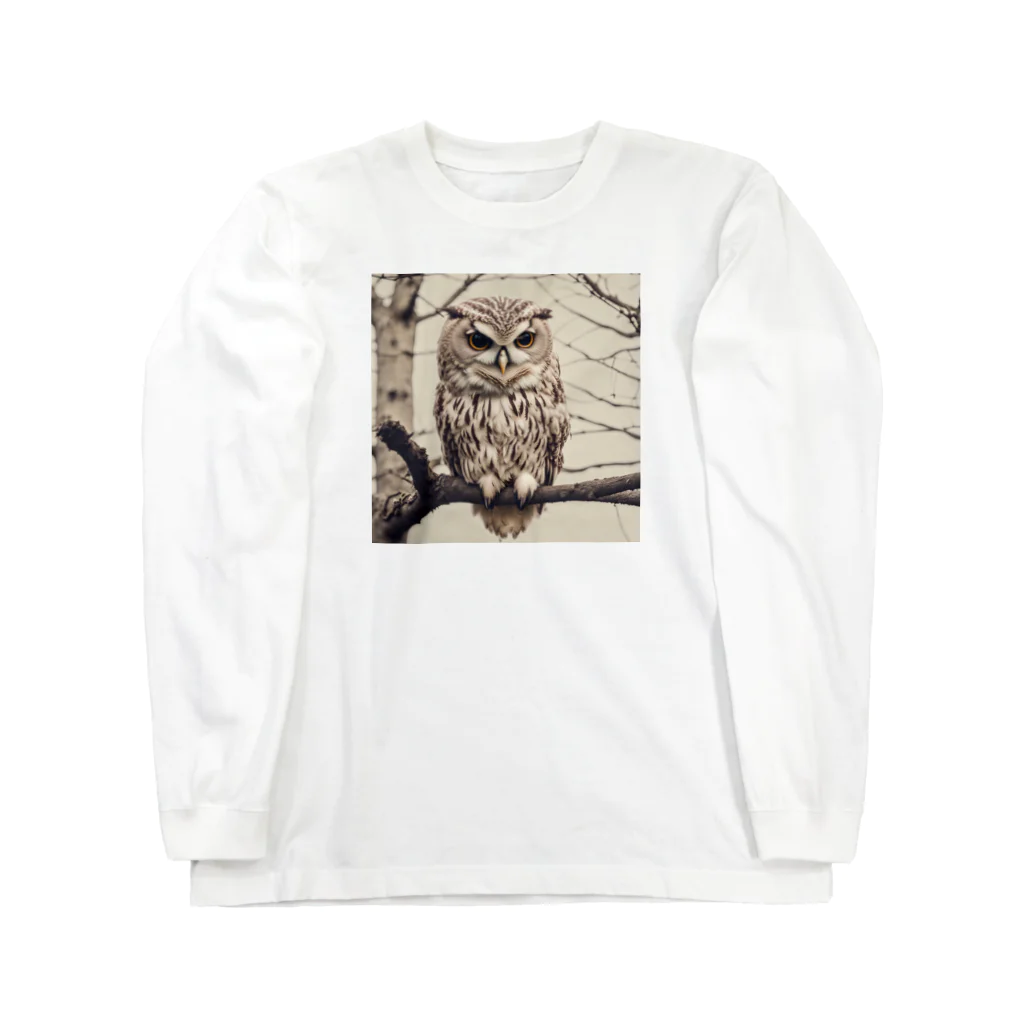 roogerのふくろうくん Long Sleeve T-Shirt