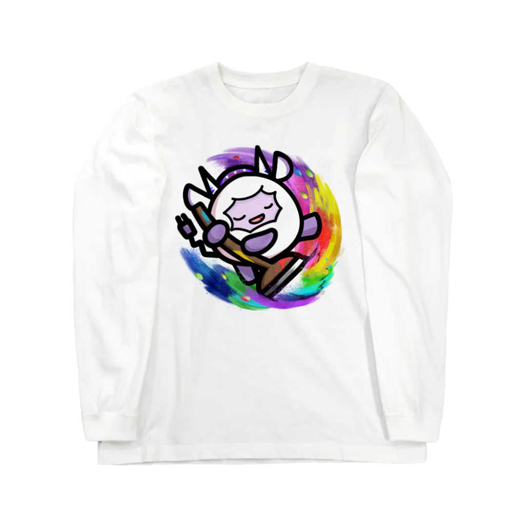 ハルノキ工房のお絵描きハルノキ Long Sleeve T-Shirt