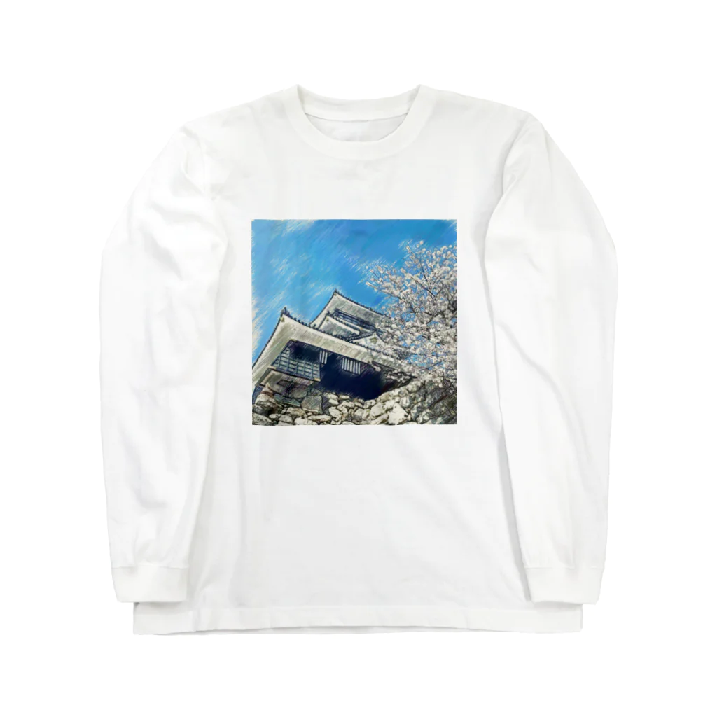 ピヨるっちの【浜松城】フォトアート Long Sleeve T-Shirt