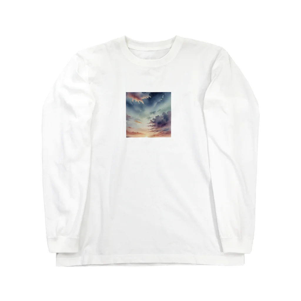 秋山せれなの空のグラデーション Long Sleeve T-Shirt