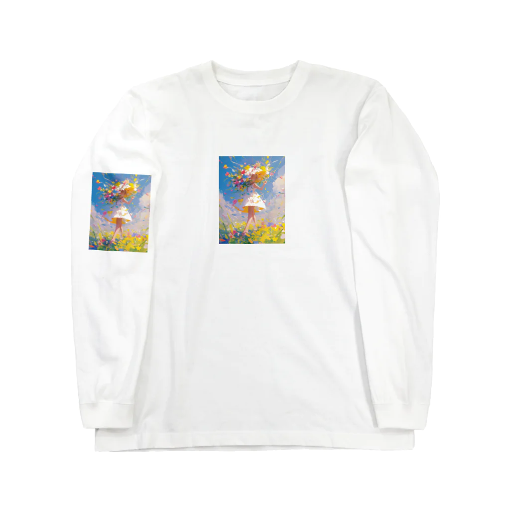 AQUAMETAVERSEの花のささやき　ラフルール　1859 Long Sleeve T-Shirt