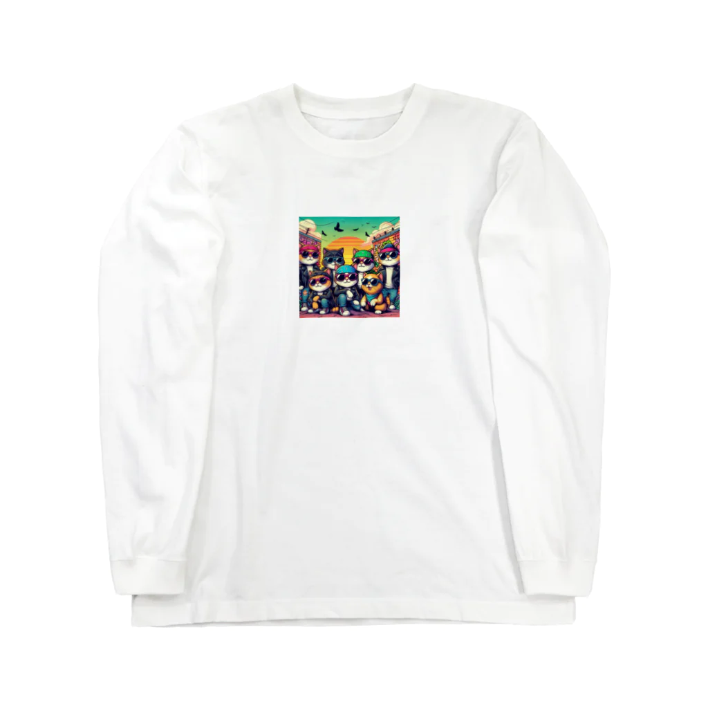 なるたか屋のギャング猫 Long Sleeve T-Shirt