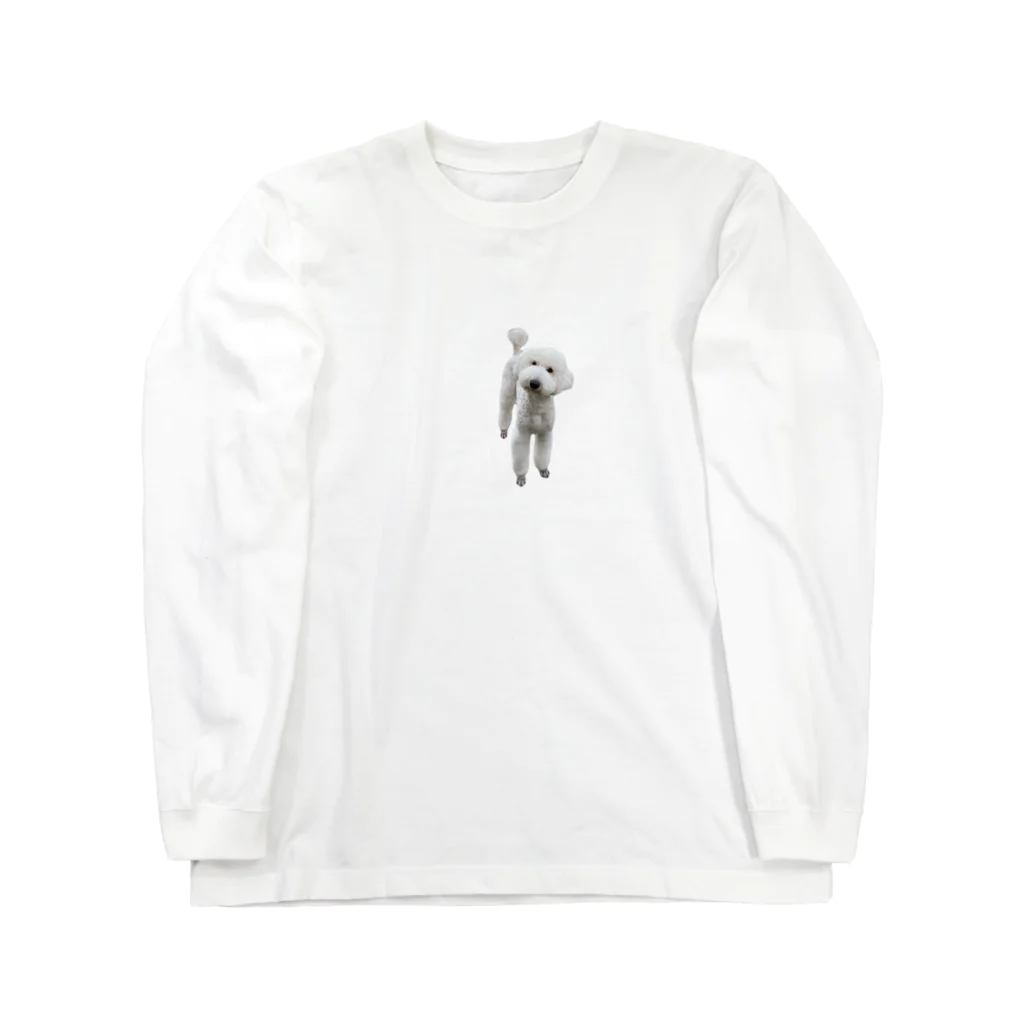 サニー プーのスタンダードプードルのサニーくん Long Sleeve T-Shirt