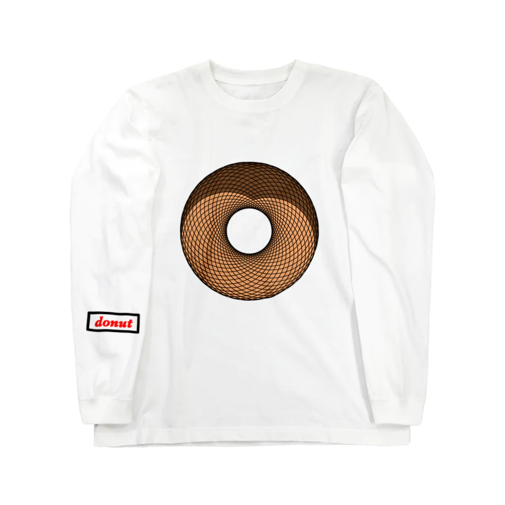 パペットピットのドーナツ Long Sleeve T-Shirt