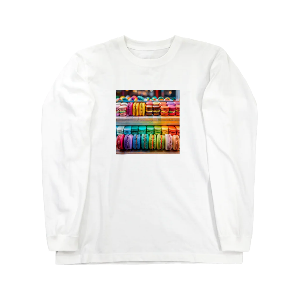 kiko505のマカロポ Long Sleeve T-Shirt