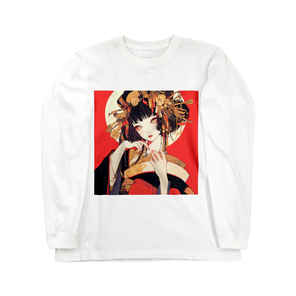 AQUAMETAVERSEの夢幻の花嫁 Marsa 106 Long Sleeve T-Shirt