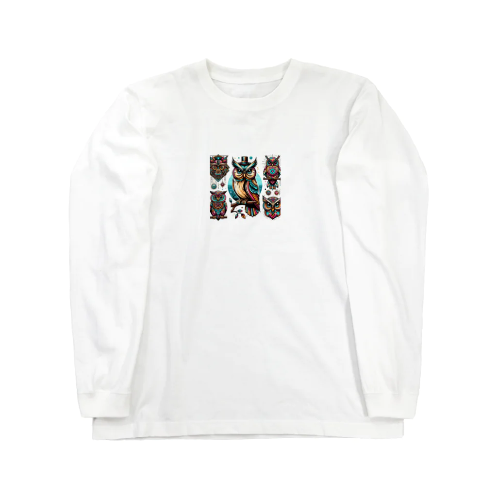 Mikan888のYoruno hukurou Long Sleeve T-Shirt