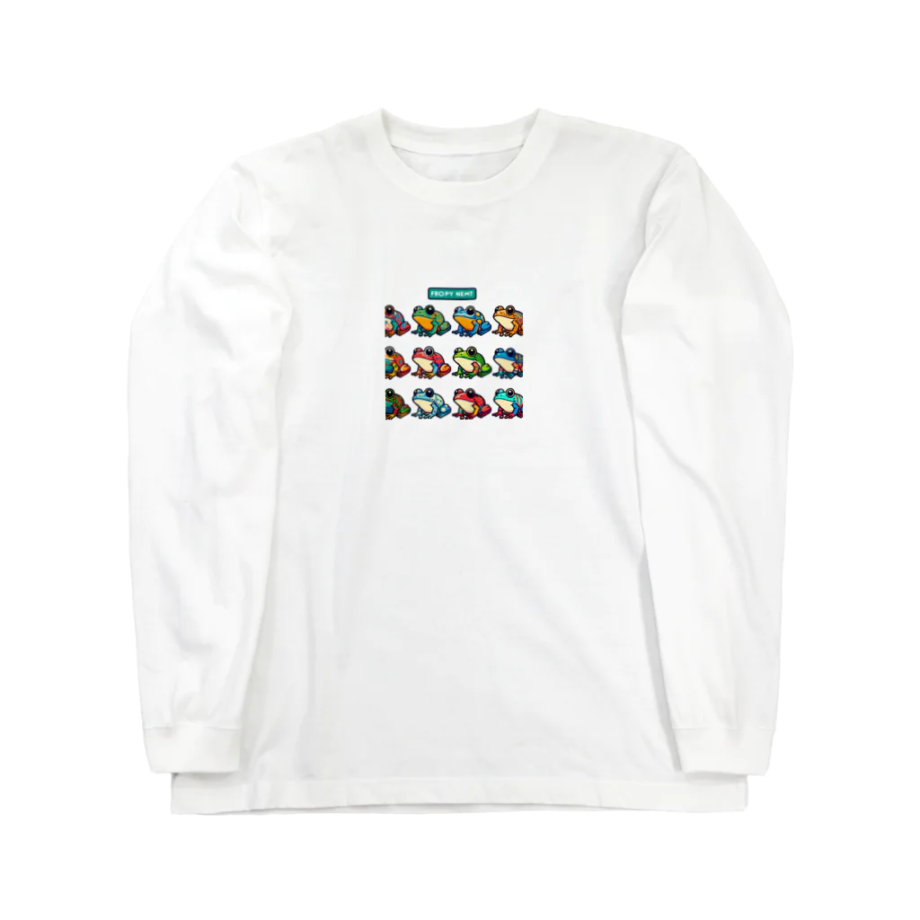 Happy Human のフロッグマン Long Sleeve T-Shirt