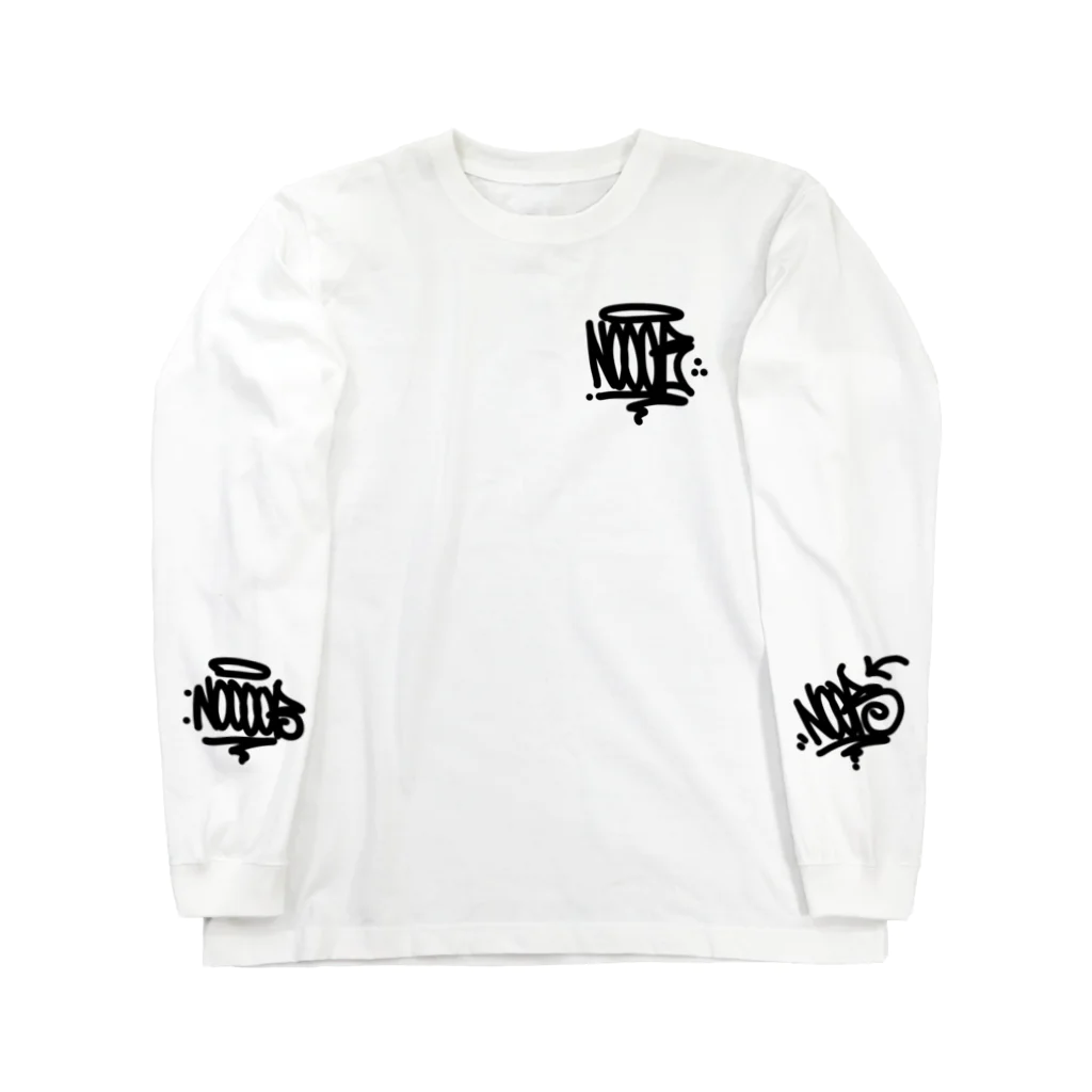 NOOBのグリーンモンスター Long Sleeve T-Shirt