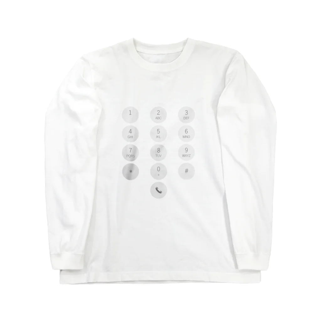 s-uhakuのTelephone Long Sleeve T-Shirt