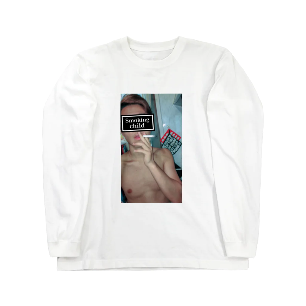 NEETER'sの赤髪のシャンくす(覇気ver) Long Sleeve T-Shirt