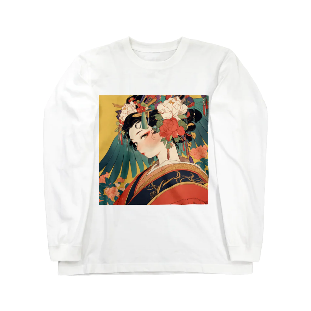 AQUAMETAVERSEの華やかな宮廷の姫 Marsa 106 Long Sleeve T-Shirt