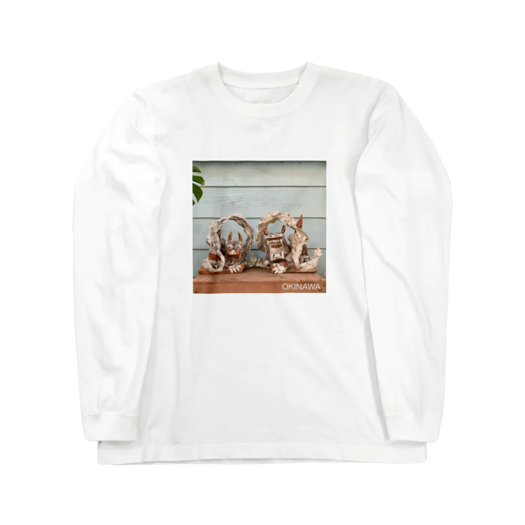 sisyの阿吽の呼吸シーサー Long Sleeve T-Shirt