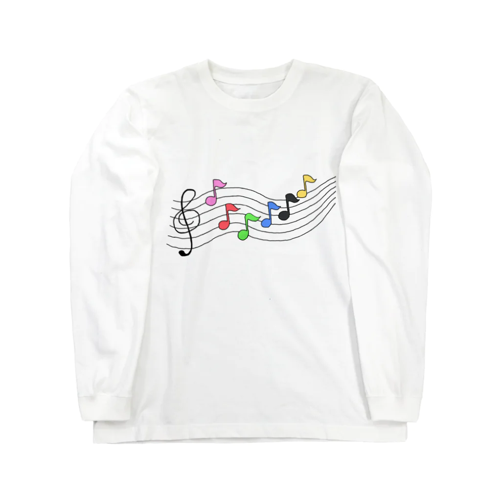 なおのSix melody ロングスリーブTシャツ