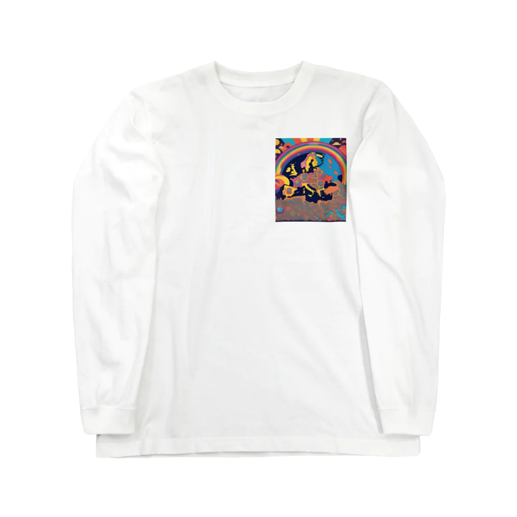 Unique ExistenceのEurope Long Sleeve T-Shirt