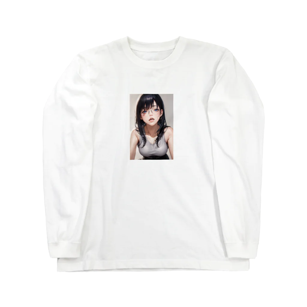 美少女学院の黒髪美少女　美鈴ちゃん２ Long Sleeve T-Shirt