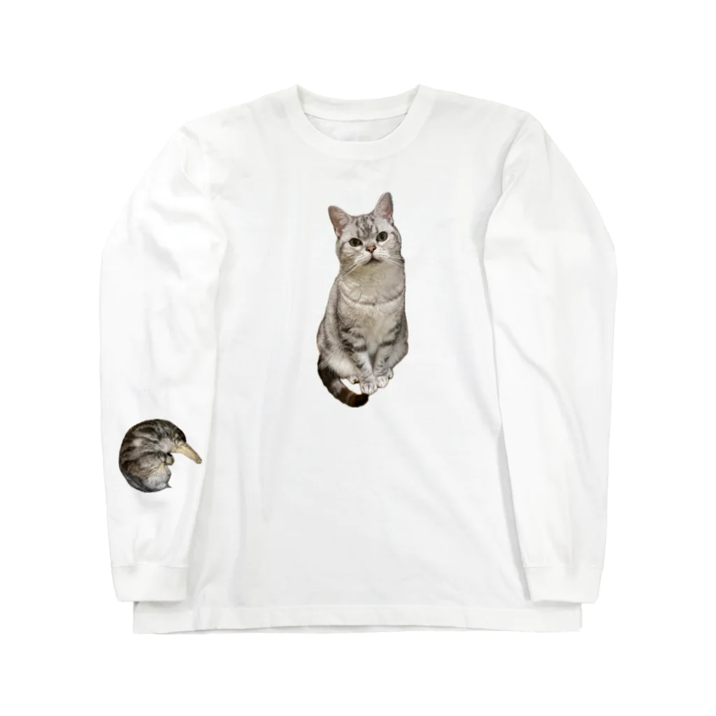 うちの猫ちゃんたちの数少ない美男子とらと Long Sleeve T-Shirt