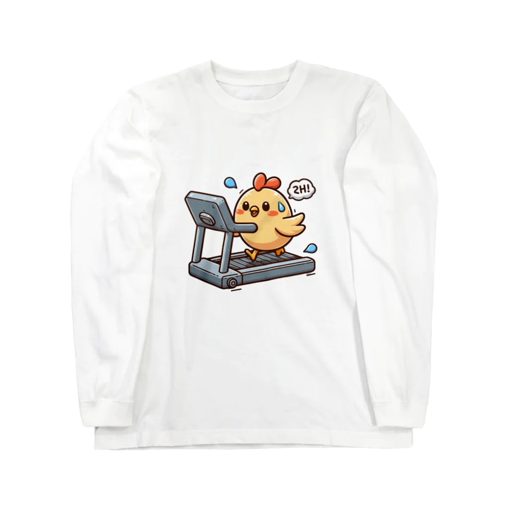 ちゃみのランニングニバード Long Sleeve T-Shirt