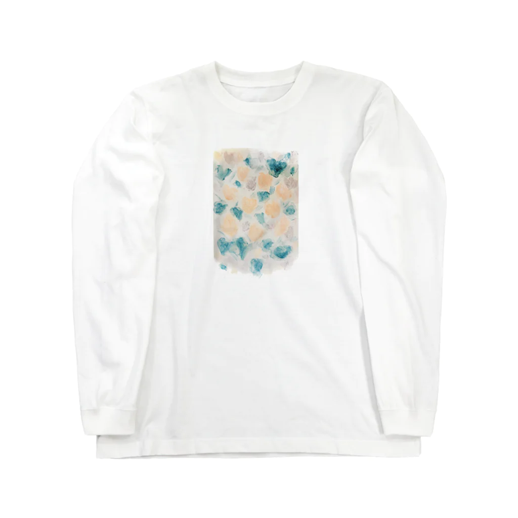 立川沙紀とフルーティーpuppiesのチューリップの絵 Long Sleeve T-Shirt